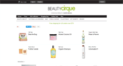 Desktop Screenshot of beautycirque.com